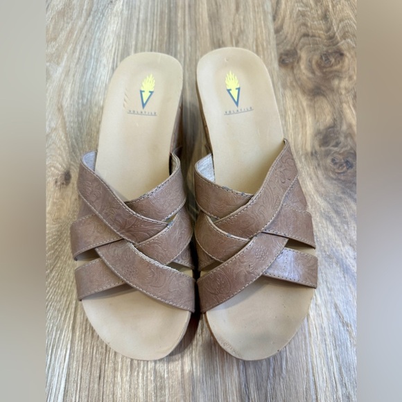 Volatile Women's Mayfield Wedge Sandals Size 11 LNC - Picture 2 of 5